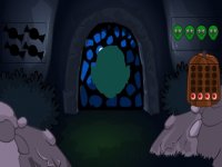 Green Monster Forest Puzzle Escape