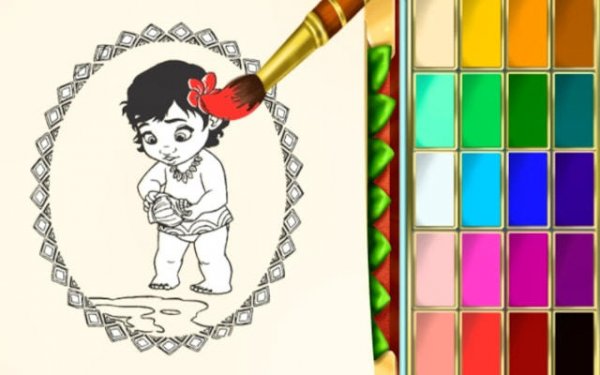 Oceanic Palette Coloring Studio