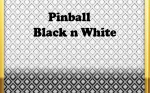 Pinball Black N White - Classic Arcade Game