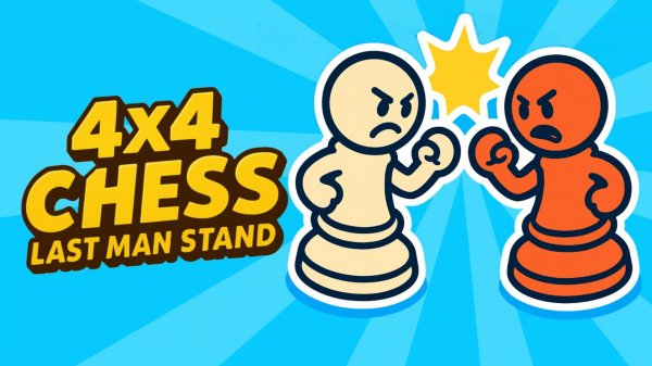 4x4 Chess: Last Man Stand Online Game - Strategy Game