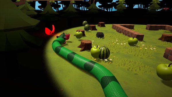 Axy Snake 3D Online Arcade Game