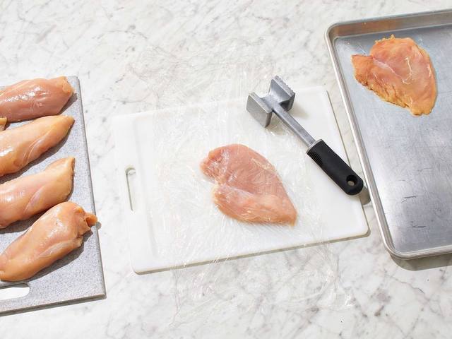 Cordon Bleu Chicken Rolls step 2