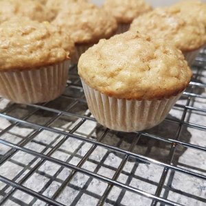 Morning Rush? Try These 24 Buttermilk Oat Muffins