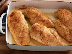 Simple Oven-Baked Chicken Breasts with Savory Pan Sauce