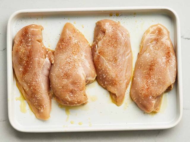 Simple Baked Chicken Breasts step 2
