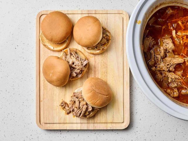 Slow Cooker Texas Pulled Pork step 4