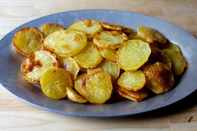 roasted potato coins