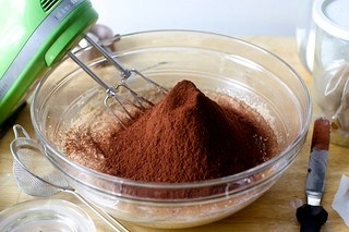 sift in dry ingredients