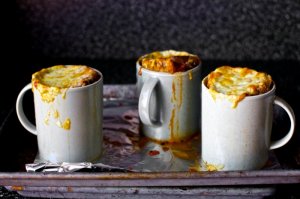 Open-Faced Grilled Cheese Meets Tomato Soup in One Broiled Bowl