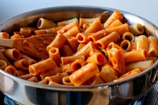 add the pasta